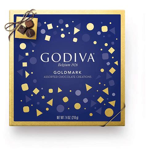 godiva chocolate small tin steel box|Godiva Goldmark Candy Giftbox .